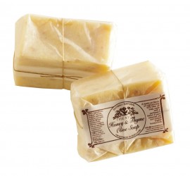 Handmade Olive Oil Soap; Honey and Thyme